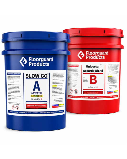 Floorguard Aspartic 85 Slow Go (LOW ODOR) 15-gallon Kit
