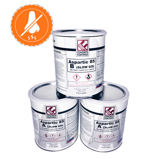 Floorguard Aspartic 85 Slow Go (LOW ODOR) 3-gallon Kit
