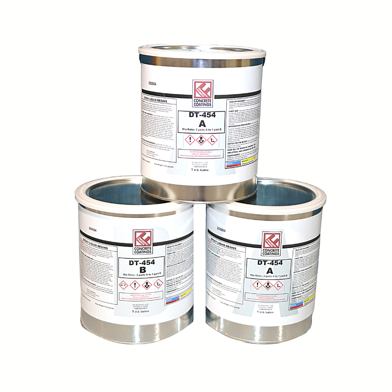 Floor Guard DT 454 3 Gallon Kit Epoxy Floor Supply Company