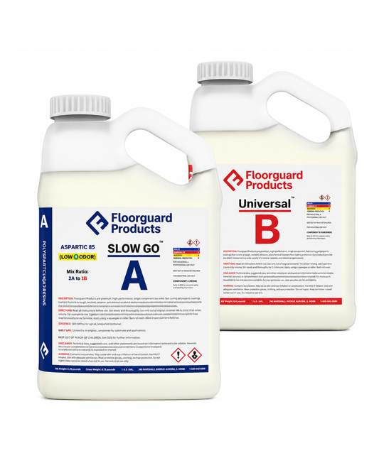 Floorguard Aspartic 85 Slow Go (LOW ODOR) 3-gallon Kit