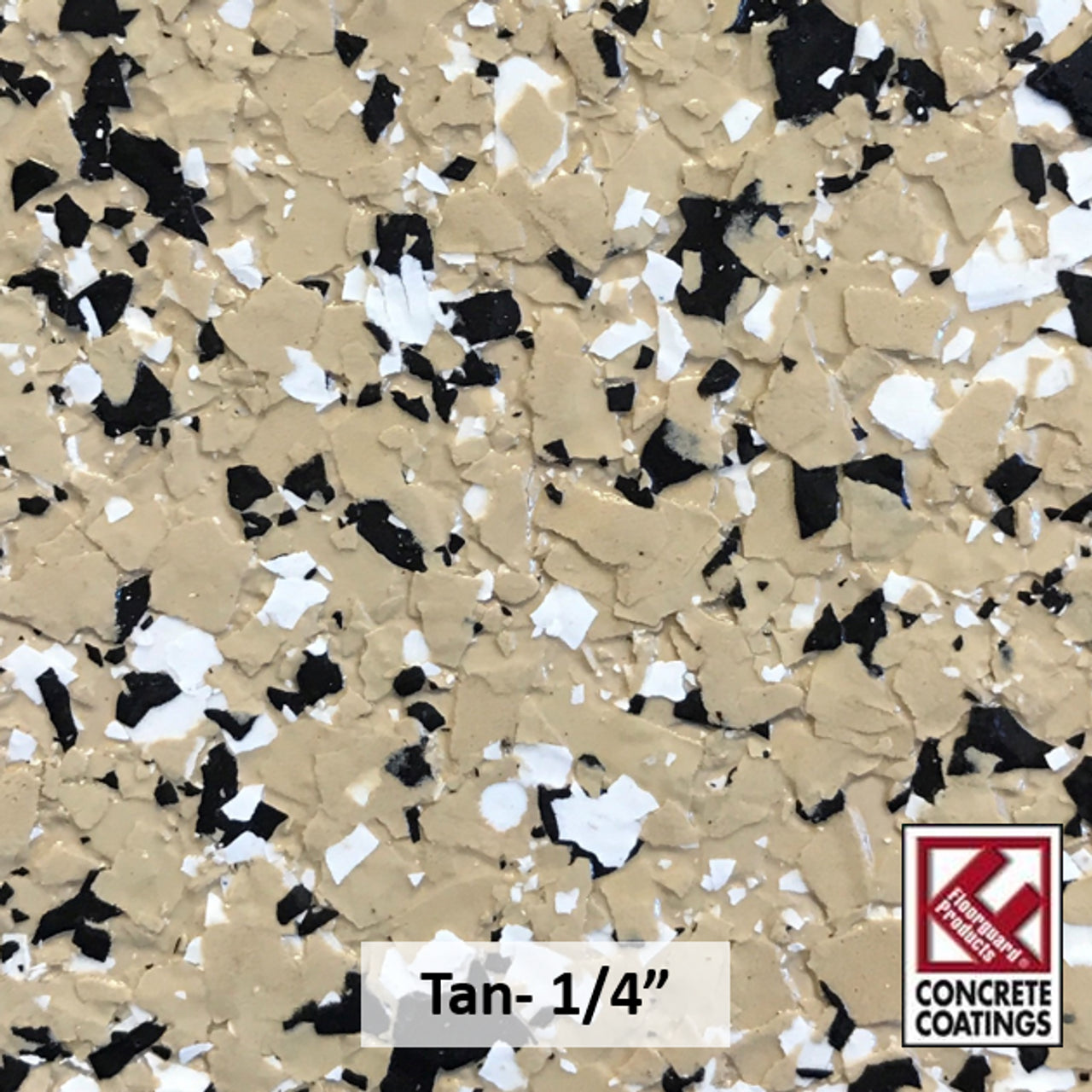 TAN- Granite Flake 1/4" (40 lb.)