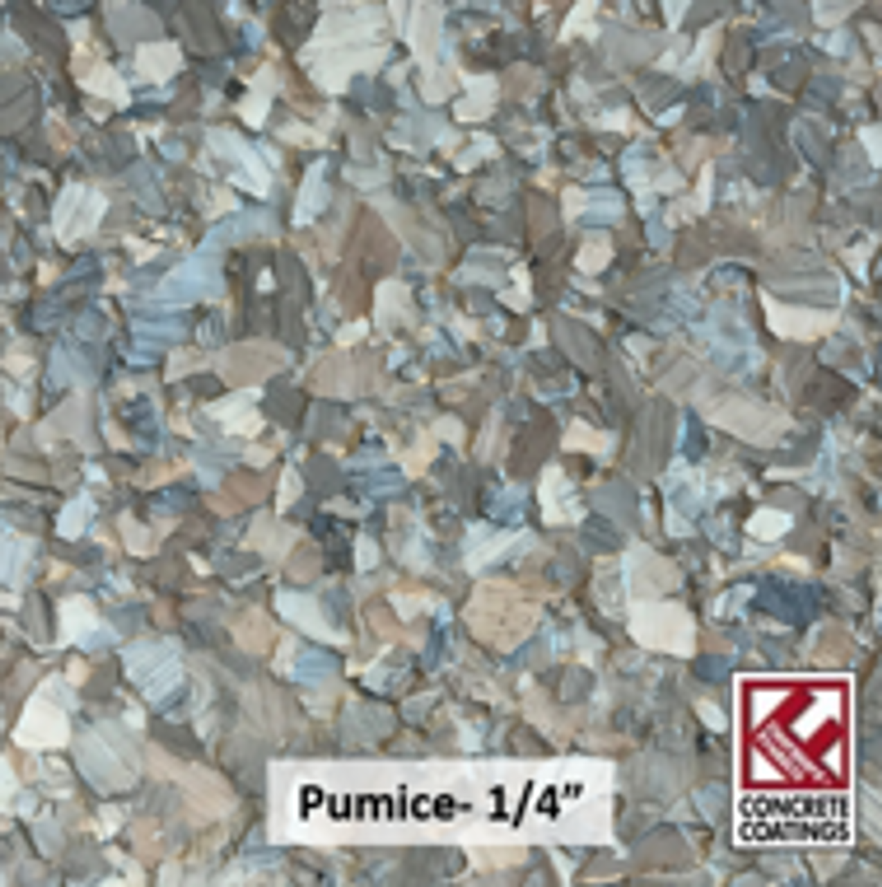 PUMICE (Torginol's C-9303 Pumice)- Chipped Stone Flake- 1/4" (40 lb.)