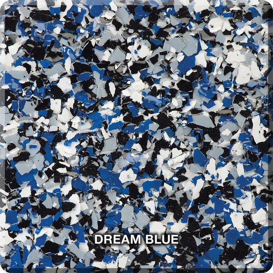 Floorguard Dream Blue Granite Flake 1/4" (40 lb.)