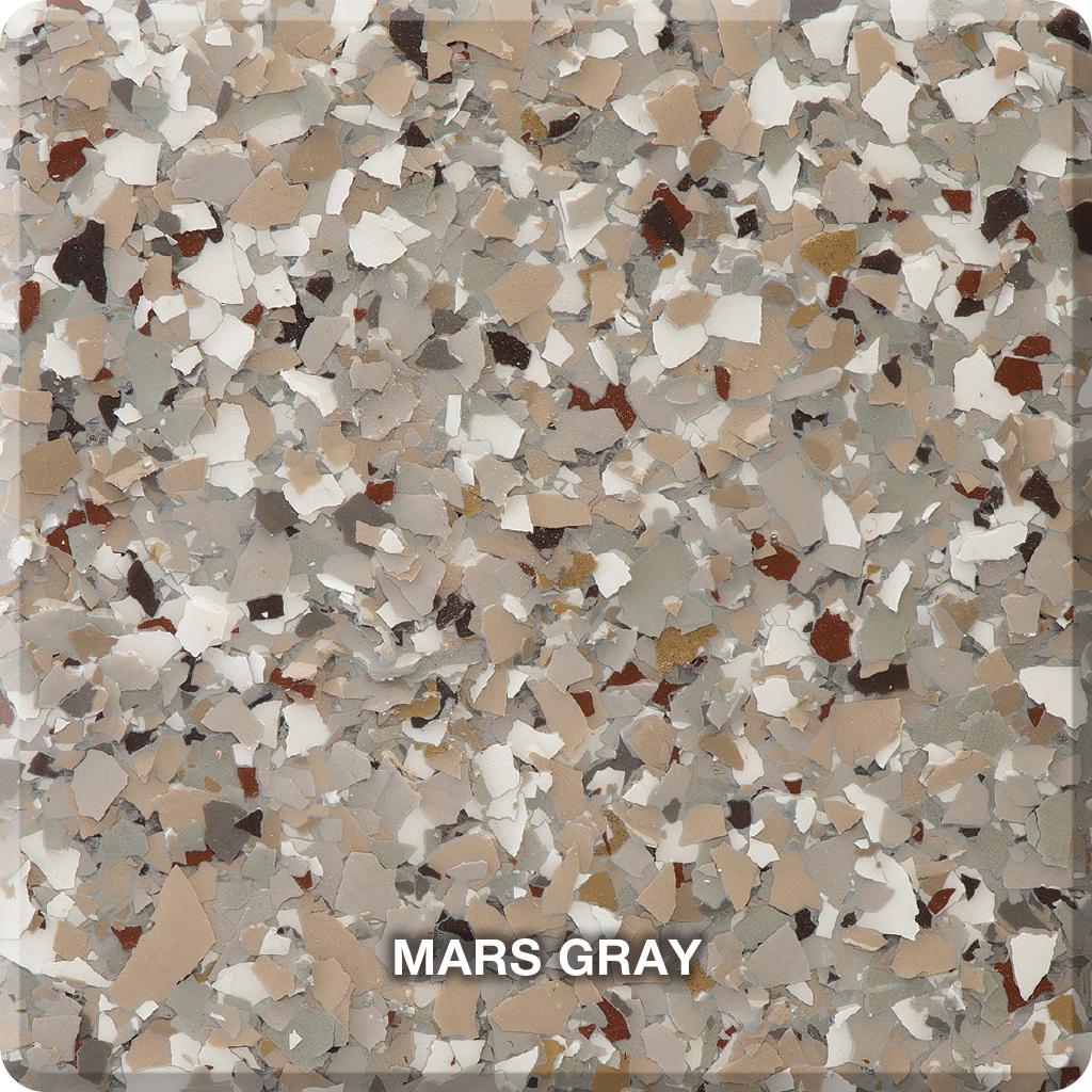 Floorguard Mars Gray Granite Flake 1/4" (40 lb.)