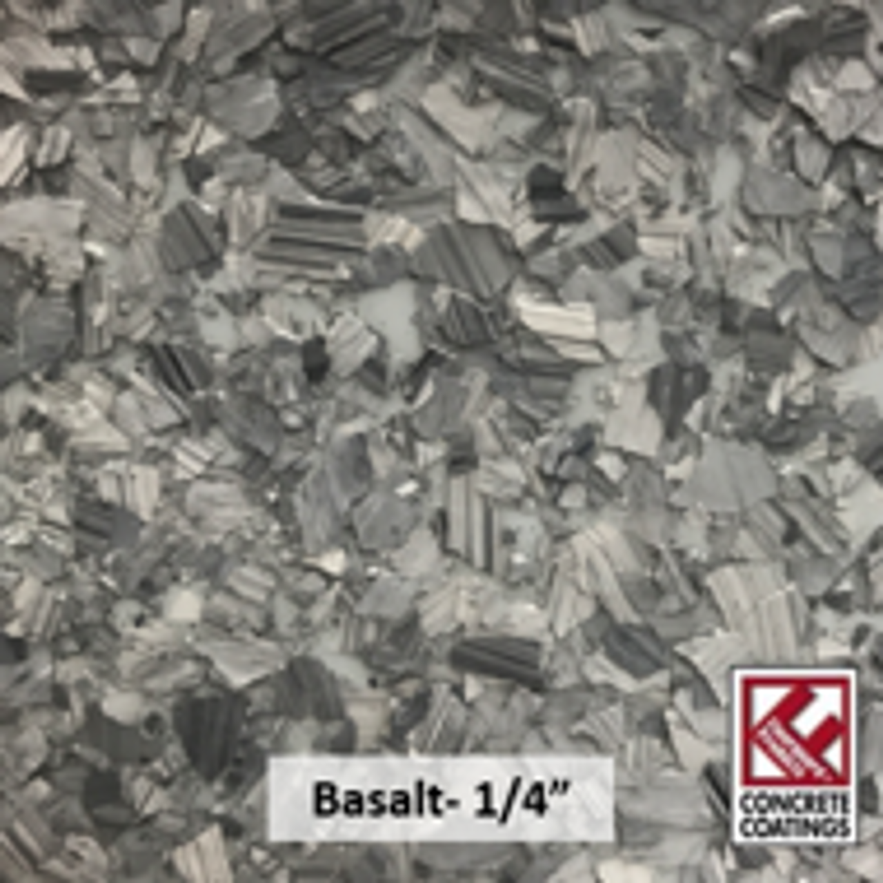 Floorguard Basalt Chipped Stone 1/4" (40 lb.)